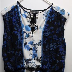 Sleeveless Floral Dress